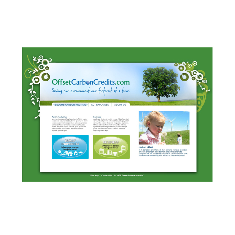 Green Innovations Website